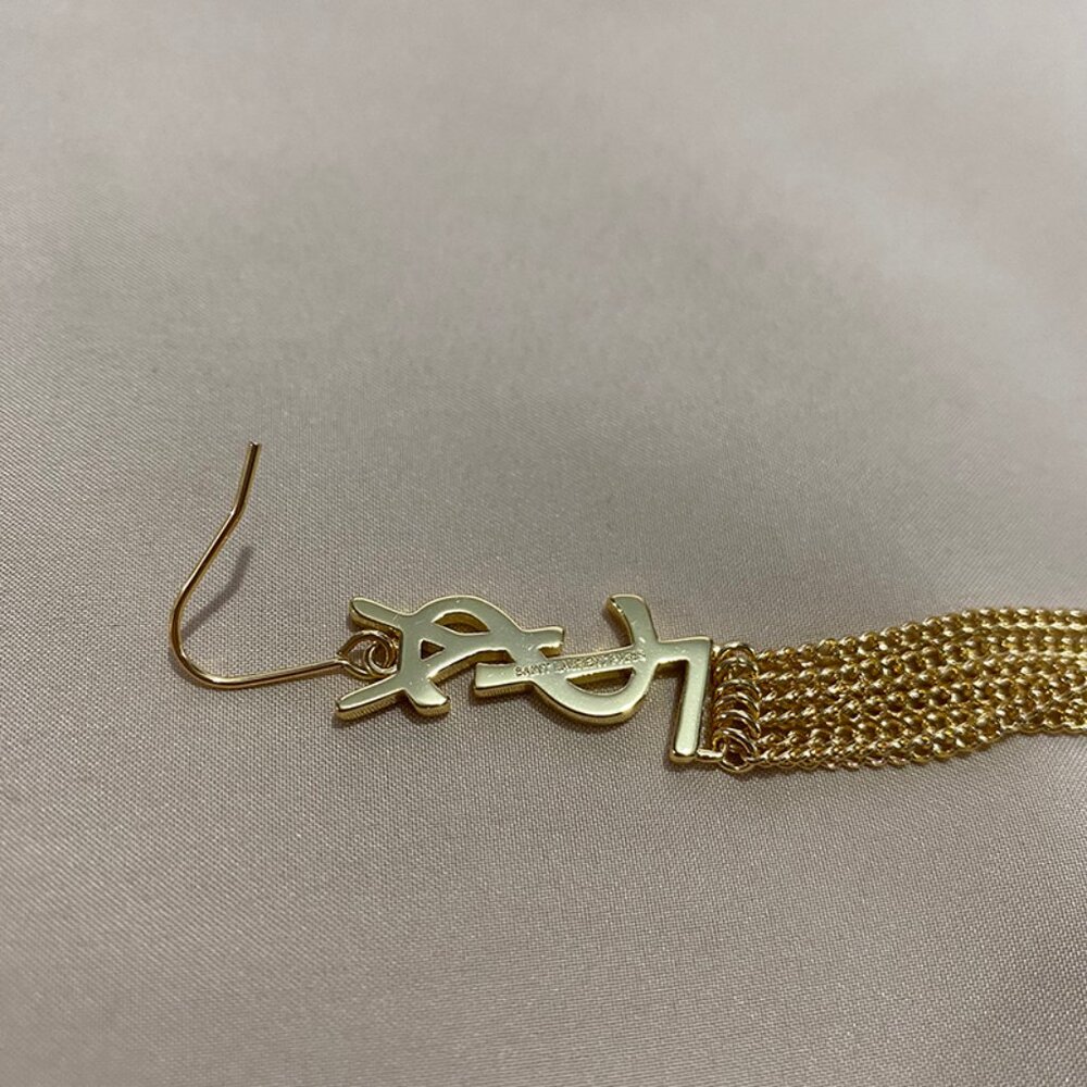 Yves Saint Laurent Tassel Earrings - Picture 4 of 7